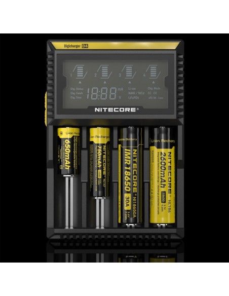 Nitecore D4 Oplader