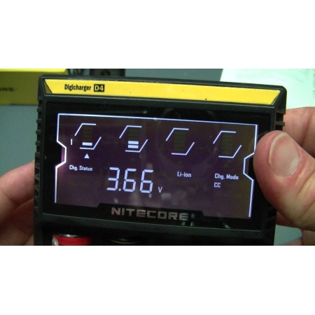Nitecore D4 Oplader