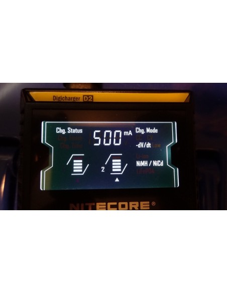 Nitecore D2 Batteri Oplader