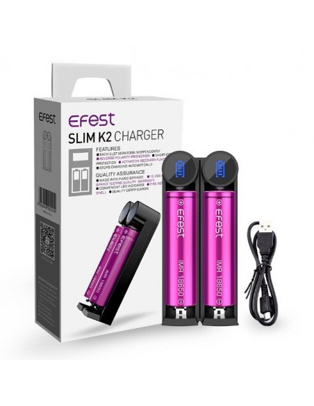 Efest Slim K2 oplader