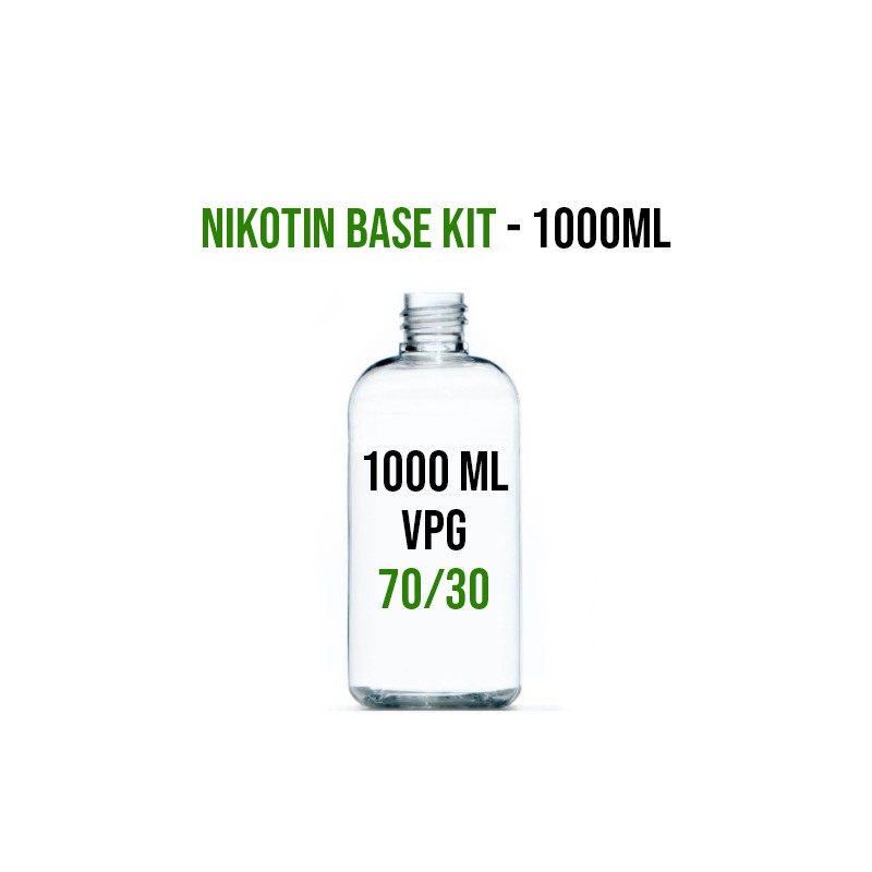 Nikotin Base Kit - 70VG/30PG 1 liter