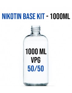 Nikotin Base Kit - 50VG/50PG 1 liter
