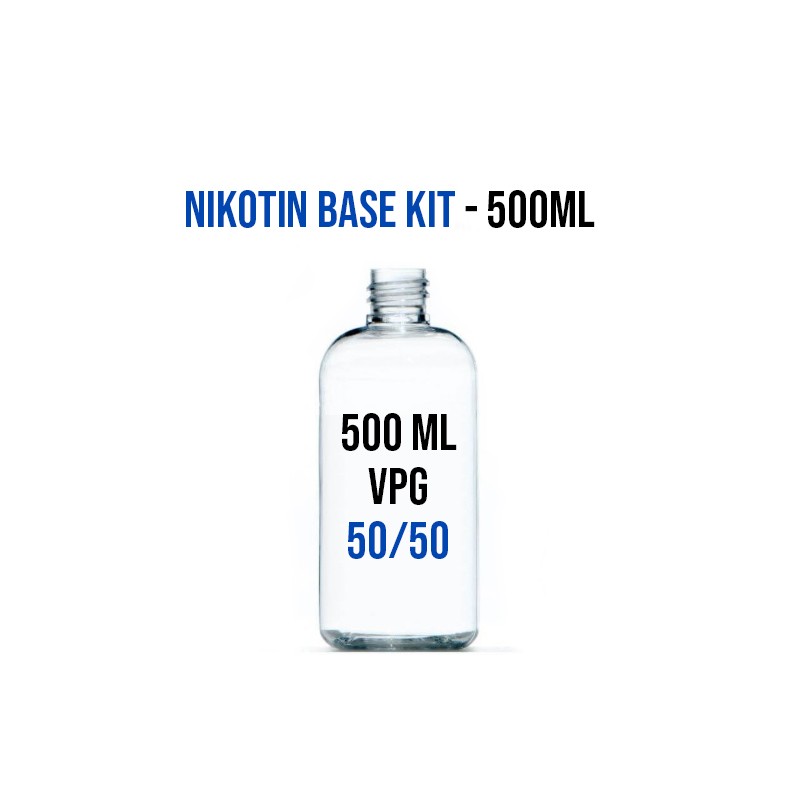 Nikotin Base Kit - 50VG/50PG 500ml