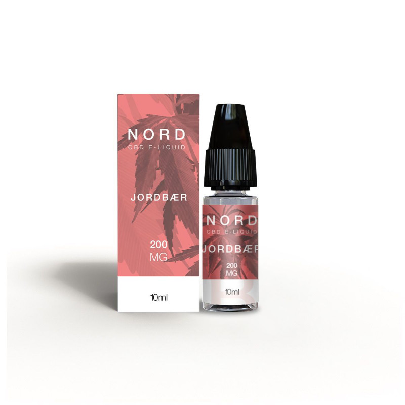 Nord CBD E-juice - Jordbær - 10ml